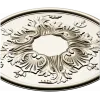 Ornate Acanthus Rosette - 3D STL Model for CNC Milling