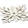 Acanthus Star Rosette - STL 3D model for CNC