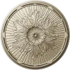 Aurelian Rosette - detailed round rosette STL for CNC