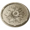 Aurelian Rosette - detailed round rosette STL for CNC