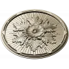 Aurelian Rosette - detailed round rosette STL for CNC