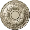 Ornate Floral Rosette STL for CNC Routing