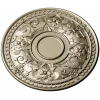 Ornate Floral Rosette STL for CNC Routing