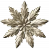 Laurel Star Rosette - STL 3D model for CNC