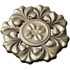 Classic Floral Rosette STL for CNC Carving