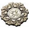Classic Floral Rosette STL for CNC Carving