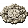 Classic Floral Rosette STL for CNC Carving