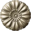 Floral rosette STL for CNC router