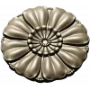 Floral rosette STL for CNC router