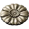 Floral rosette STL for CNC router