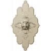 Mascaron Lily Rosette - STL 3D model for CNC milling