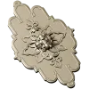 Mascaron Lily Rosette - STL 3D model for CNC milling