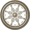 Aurelia Rosette - ornate round STL 3D model for CNC