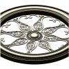 Aurelia Rosette - ornate round STL 3D model for CNC
