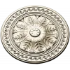Classical Floral Rosette STL for CNC