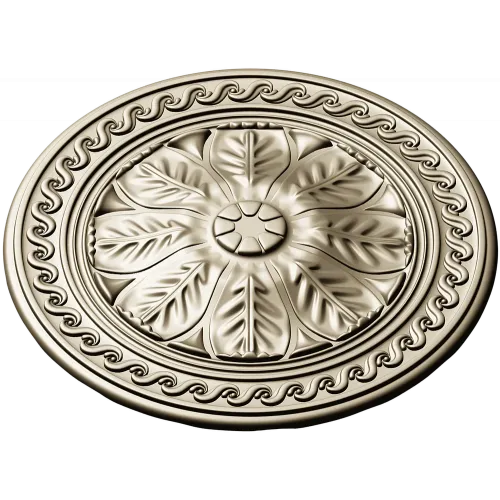 Classical Floral Rosette STL for CNC