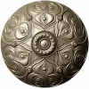 Decorative Acanthus Rosette STL for CNC