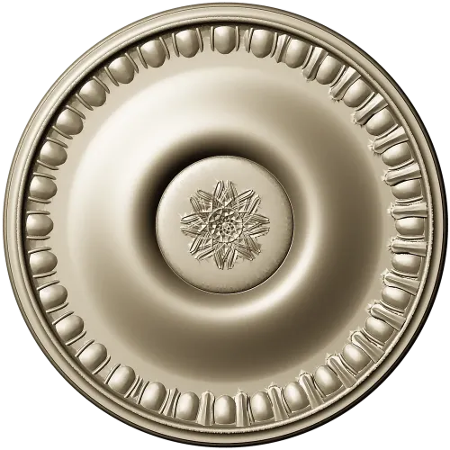 Classic Round Rosette STL for CNC Milling
