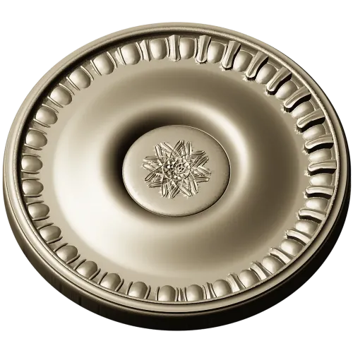 Classic Round Rosette STL for CNC Milling