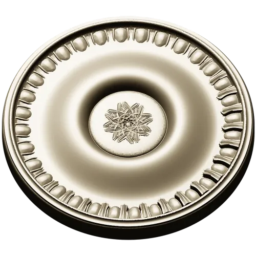 Classic Round Rosette STL for CNC Milling