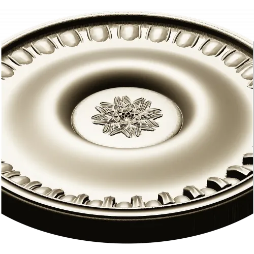 Classic Round Rosette STL for CNC Milling