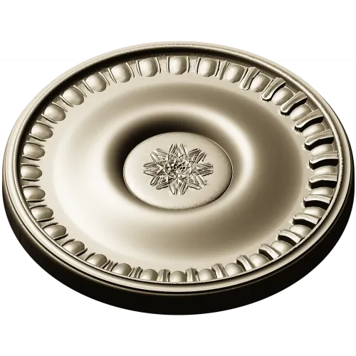 Classic Round Rosette STL for CNC Milling