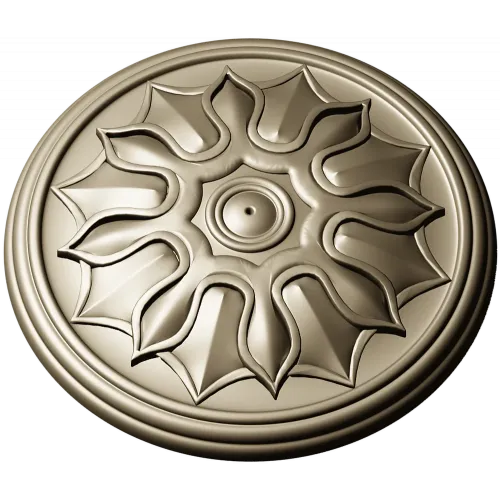 Sun Rosette STL for CNC Carving