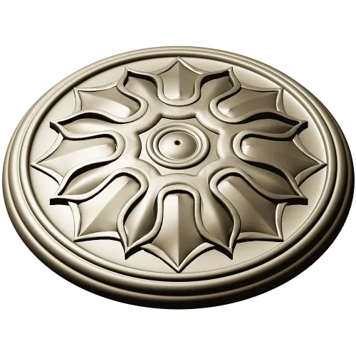 Sun Rosette STL for CNC Carving