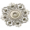 Baroque Floral Rosette - STL 3D Model for CNC