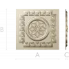 Athenian Rosette - STL 3D model for CNC routing