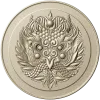 Розетка "Сирин" - круглый рельефный медальон STL для ЧПУ
