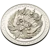Розетка "Сирин" - круглый рельефный медальон STL для ЧПУ