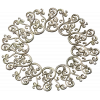 Ornamental Filigree Rosette STL for CNC