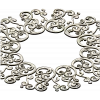 Ornamental Filigree Rosette STL for CNC