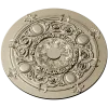Regal Floral Rosette - ornate STL 3D model for CNC milling