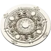 Regal Floral Rosette - ornate STL 3D model for CNC milling