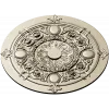 Regal Floral Rosette - ornate STL 3D model for CNC milling