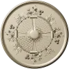 Decorative Round Rosette STL for CNC Milling