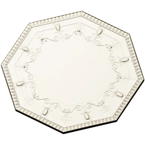 Octagonal Decorative Rosette - STL 3D Model for CNC