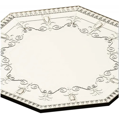 Octagonal Decorative Rosette - STL 3D Model for CNC