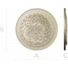 Imperial Dragon Medallion - high-relief STL for CNC