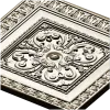 Florentine Square Rosette - STL 3D model for CNC carving