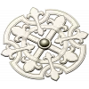 Gothic Fleur Rosette - STL 3D model for CNC carving