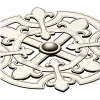 Gothic Fleur Rosette - STL 3D model for CNC carving