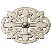 Gothic Fleur Rosette - STL 3D model for CNC carving