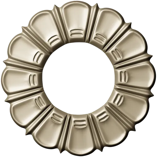 Sunburst Rosette - STL 3D model for CNC milling