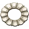 Sunburst Rosette - STL 3D model for CNC milling