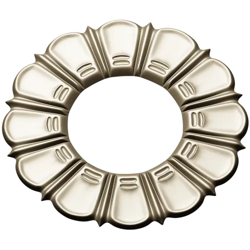 Sunburst Rosette - STL 3D model for CNC milling