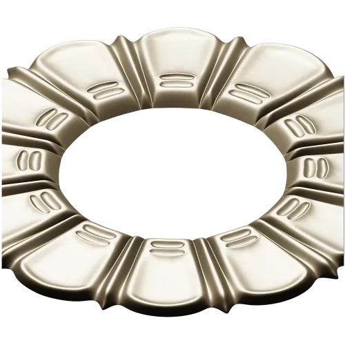 Sunburst Rosette - STL 3D model for CNC milling