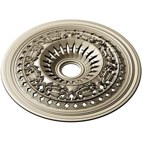 Классическая потолочная розетка - 3D STL для ЧПУ